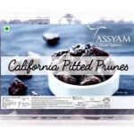Tassyam California Pitted Prunes 500g Box - Fast UK Delivery