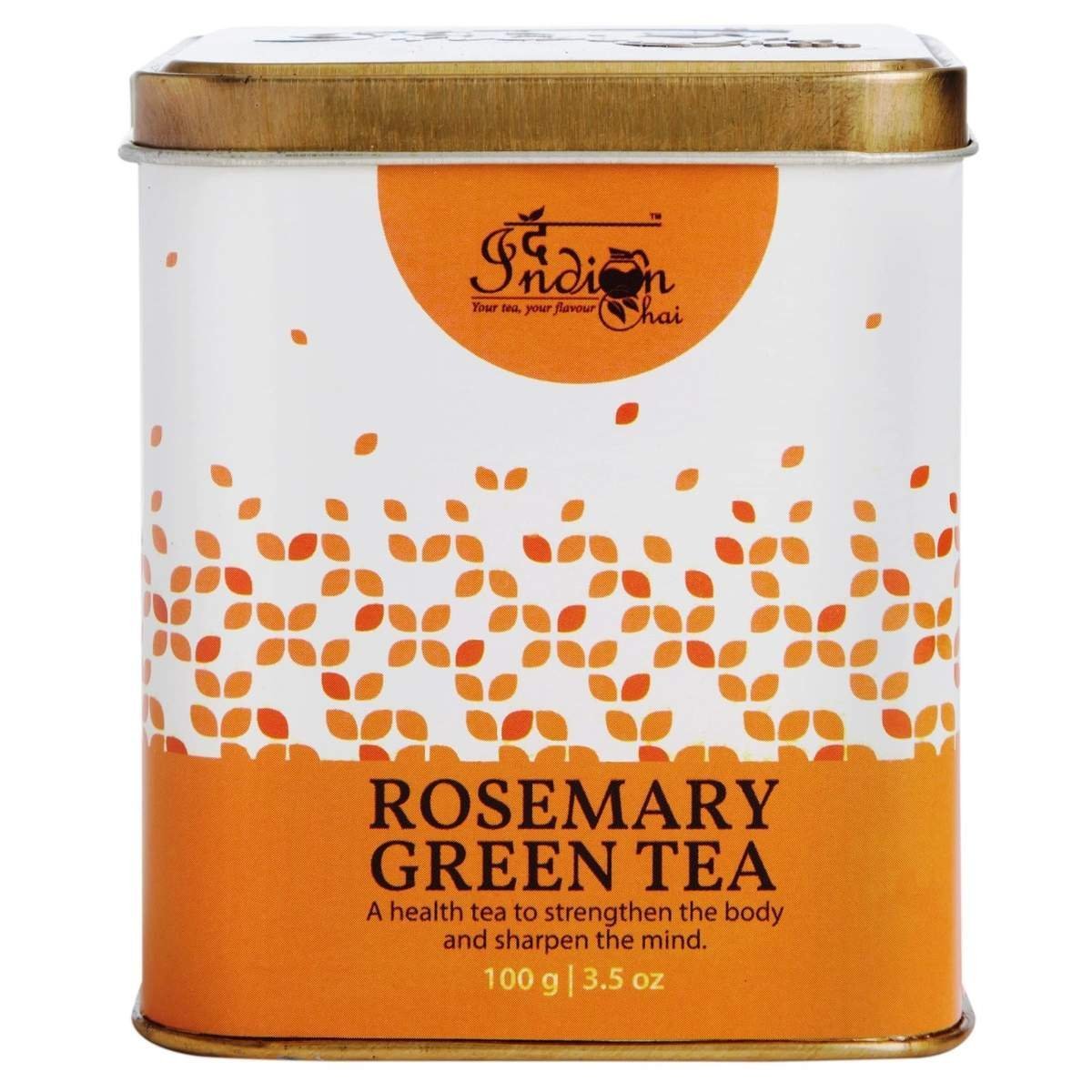 uk91oKmkYQYFS-1.jpg The Indian Chai - Rosemary Green Tea 100g for Memory and Concentration, Digestion, Helps Regulate Water Retention, Helps in Weight Loss & Metabolism - Fast UK Delivery - Image 1