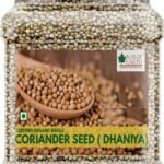 Bliss of Earth Organic Whole Coriander Seeds, Sabut Dhaniya, 250gm - Fast UK Delivery