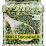 Bliss of Earth Dehulled Pumpkin Seeds 600gm For Eating & Weight Loss, Naturally Organic Superfood - Fast UK Delivery