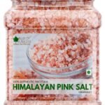 Bliss of Earth 1KG Granular Pakistani Himalayan Pink Salt Non Iodized for Weight Loss & Healthy Cooking, Natural Substitute of White Salt - Fast UK Delivery