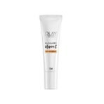 Olay Vitamin C Face Mini Serum with Niacinamide l Dark Spot Reduction l Even Glow & Smooth Texture l Normal, Oily, Dry & Combination Skin l Parabens & Sulphate-free l 15ml - Fast UK Delivery - Image 2