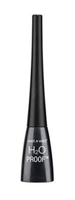 Wet n Wild, H2O Proof Felt Tip Liquid Eyeliner, Waterproof and Stain-proof Liquid Eyeliner, Waterproof Makeup, Long-lasting, Fluid and Pigmented Formula, Black - Fast UK Delivery - Image 2