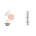 Just Herbs Oil Control Radiance Booster Age Defying Matte Compact Powder For All Skin Types For Face Makeup 9G (Porcelain) & Long Lasting Combo, Cream - Fast UK Delivery - Image 2