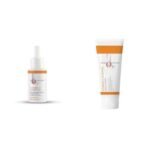 O3+ Vitamin C Serum Glow- Face & Neck Serum- Combination Skin-30ml & O3+ Vitamin C Face Wash Glow For Daily Brightening & Gentle Cleansing 60g Combo - Fast UK Delivery - Image 2