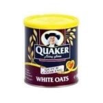 Quaker Quick Cooking White Oats 500Gm - White Oats - Fast UK Delivery