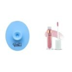 Glam 21 Silicone Face Cleanser Scrubber (Big) Lip Plumper With Hyaluronic Acid Lightweight Lip Gloss With High Shine Glossy Finish For Fuller And Plump Lips 02 Pink Struck - 5 Gm - Fast UK Delivery - Image 2
