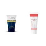 O3+ ALPHA MEN D-TAN Sunscreen SPF 50 50g & O3+ D-Tan Radiance Face Wash With Vitamin C Glowing Skin and Deep Cleanses and Unifies Skin Tone 60gm | Detan Face Wash for TAN Removal - Fast UK Delivery - Image 2
