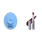 Glam 21 Silicone Face Cleanser Scrubber (Small) Long Lasting Non-Transfer Lipstick|Creamy Matte Formula - 2.8gm|Mauve Meah-13 - Fast UK Delivery - Image 2