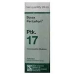 Dr. Willmar Schwabe Germany Borax Pentarkan (ptk17) 20ml -pack of 1 - Fast UK Delivery