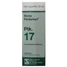 uk21m1DeCrcL.jpg Dr. Willmar Schwabe Germany Borax Pentarkan (ptk17) 20ml -pack of 1 - Fast UK Delivery - Image 1