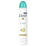 Dove Deodorant For Women, Antiperspirant Body Spray For Long Lasting Odour Protection, Skin Friendly Deo, Alcohol Free, Paraben Free, 250 ml (Pear & Aloe Vera) - Fast UK Delivery - Image 2