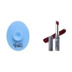 Glam 21 Silicone Face Cleanser Scrubber (Small) Long Lasting Non-Transfer Lipstick|Creamy Matte Formula - 2.8gm Nude Hue-27 - Fast UK Delivery - Image 2