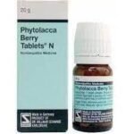 Dr. Willmar Schwabe Germany Phytolacca Berry Tab 20 gms - Fast UK Delivery