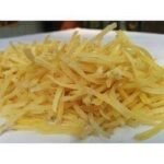 Organic Bites Ready to Fry Raw Potato Sev (Aloo Lachha) (400 Gm) - Fast UK Delivery