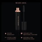 MyGlamm Manish Malhotra Beauty Mascara-Dark Knight, 9ml |Volumizing & Defining Black Mascara | Water-proof Formula - Fast UK Delivery - Image 6