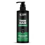 Beardo Thin Hair Thickening Sulphate free Shampoo, 200 ml | Keratin Shampoo for men | Sulphate and Paraben Free Shampoo | Biotin & Saw Palmetto For Strong & Thick Hair - Fast UK Delivery - Image 2