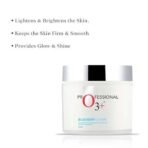 O3+ Blueberry D-TAN Face Pack with Natural Extracts for Instant Tan Removal & Glowing Skin - Ideal for Dry Skin (300g) | Detan Mask for Tan Removal for Face and Body - Fast UK Delivery - Image 3