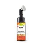 WOW Skin Science Brightening Vitamin C & Niacinamide Foaming Face Wash | For Brighter Glow | Built-in Brush for Deep Cleansing | Brightens & Evens Out Skin Tone | Face Wash for Women & Men | 150ml - Fast UK Delivery - Image 2