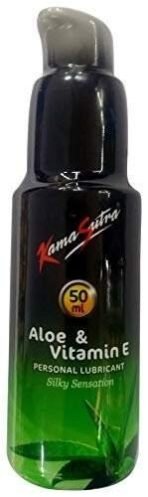 Kamasutra Personal Lubricant - Aloe & Vitamin E, 50ml Bottle - Fast UK Delivery