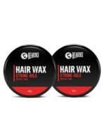 Beardo Stronghold Hair Wax, 50gm (Pack of 2) | Crystal Hair Wax | Hair Wax Men | Styling Wax | Glossy Finish | Shine | Strong Hold, Restylable Anytime, Easy Wash Off Hair Wax - Fast UK Delivery - Image 2