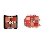 Glam 21 Little One 4-in-1 Eyeshadow Palette Ultra pigmented, |Little Lady-04 Floral Hues 9 In 1 Eyeshadow Palette Highly Pigmented Smudge-Proof (7.5 gm) 02- Daisy - Fast UK Delivery - Image 2