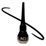 KINDED Eye Liner Liquid Waterproof Smudgeproof Longlasting Insta Bold Look Intense Heavenly Soothing Color Pigments Precise Tip Quick Drying Eyeliner (5 ml, Matte Finish - Midnight Black) - Fast UK Delivery - Image 2