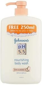 Johnson's Baby Ph 5.5 Nourishing Bodywash with Almond Oil (1000 ml) - Fast UK Delivery - Image 2