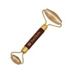 Just Herbs Kansa Metal Roller for Face & Neck Healing Fine Lines, Wrinkles, Under-Eye Puffiness & Detoxifies Dull & Saggy skin - Fast UK Delivery - Image 2