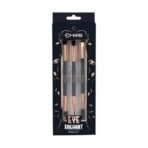 MARS Eye Enchanted Dual-Ended Brush Set of 3 | Perfect For Eye Makeup | Eyebrow Brush with Spoolie | Small Blending & Flat Brush | Eyeliner & Flat Crease Brush | Soft Bristles | Compact & Travel Friendly - Fast UK Delivery - Image 3