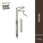 MyGlamm Superfoods Umber Kajal, Brown, Long Lasting, Waterproof, & Smudge-Proof , Matte Finish Eye Pencil, 0.35g - Fast UK Delivery - Image 3