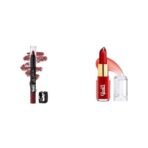 Glam 21 Lip Seduction Non- Transfer Crayon Lipstick|Light Maroon|04 Jelly Pop fruity gel lipstick| Moisturising Glossy Finish Gives a Natural Colour Lightweight 02- Strawberry Red, 3.5gm - Fast UK Delivery - Image 2