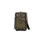 Colorbar THE CLASSIC CROSSBODY - OLIVE II Stylish soft faux leather crossbody bag II Zipper II Detachable & Adjustable Strap - Fast UK Delivery - Image 4