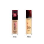 L'Oreal Paris Liquid Foundation, Oil Absorbing Formula, Transferproof, Heatproof and Long-lasting, Infallible 32H Fresh Wear, 140 Golden Beige, 30ml - Fast UK Delivery - Image 3