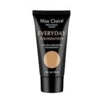 Miss Claire Professional Makeup Everyday Full, Acne Prone Foundation Natural Weightless, 30Ml Cream (Mt-03 Caramel) - Fast UK Delivery