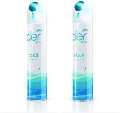 uk316X1iq7v-L-1-1.jpg Godrej Aer Cool Surf Blue (Pack of 2) Home Fragrance Spray (540 ml) - Fast UK Delivery - Image 1