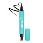 SWISS BEAUTY Craze 2-N 1 Gel Semi-Matte Eyeliner With Wing Stamp | Waterproof And Smudgeproof Eyeliner With Fine Tip For Precise Application | Black, 2.8Ml - Fast UK Delivery - Image 2