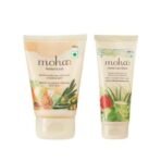 Moha Exfoliate and Glow Kit for Clear Skin | Face Wash 200ml + Herbal Scrub 100g | Suitable for All Skin Types | For Men & Women - Fast UK Delivery - Image 2
