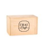 Chai Craft Boxful of surprises- 40 teabags in a pine wood box Pack of 1 - Fast UK Delivery - Image 5