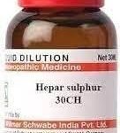 Dr. Willmar Schwabe India Hepar Sulphur 30 CH, 30ML(Pack of 2) - Fast UK Delivery
