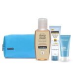 Neutrogena Gift pack -Deep Clean Facial Cleanser 50ml, Hydro Boost Hyaluronic Acid Face Moisturizer 15ml, Ultra Sheer Sunscreen SPF 50+ 30g - Fast UK Delivery - Image 2