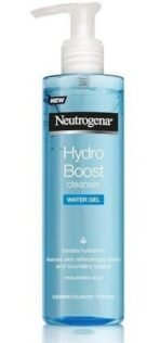 Neutrogena Hydro Boost Cleanser | Water Gel Formula | Hyaluronic Infused | Water-Based | Dry Skin | Moisturizing & Refreshing | Hydrated & Nourished Complexion | 200ml (Pack of 1) - Fast UK Delivery - Image 2