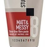L'Oreal Paris Studio Line Natural Clear Gel Normal Strength 150ml (Matt & Messy No. 8) - Fast UK Delivery