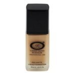 FASHION COLOUR Platinum Professional Use Pro Matte Liquid Foundation | Matte Coverage | Lightweight | Long Lasting | Waterproof | Full Coverage Liquid Foundation | 30ml | Warm Beige - Fast UK Delivery - Image 3