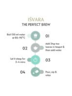 ISVARA Tea Gifts - Goddess Lakshmi Gift Set, The Herb Basket tea box, forest honey, Floral petite candles and Sheesham wood spoon - Fast UK Delivery - Image 5