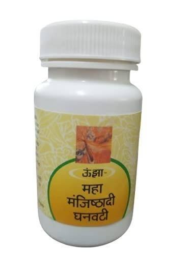 uk318z9CoIFnL-1-1.jpg Unjha Mahamanjishtadi Ghanvati 80tablets (pack of 2) - Image 1