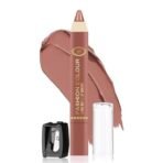 FASHION COLOUR Ultra Matte Lip Crayons With Free Sharpener | Smudge Proof And Waterproof | For Hydration And Moisturization | Long Lasting Lipwear with Matte Finish, Cruelty-free and Paraben-free - 2.5 gm(Toasted brown) - Fast UK Delivery - Image 2