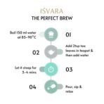 ISVARA Green Tea - Darjeeling Green Tea, Whole-leaf Darjeeling Green Tea, 40 gm - Fast UK Delivery - Image 7