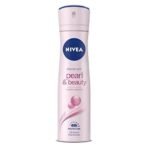 Nivea Deodorant Pearl and Beauty for Women, 150ml (Pack of 3, Spray) - Fast UK Delivery - Image 3