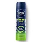 NIVEA Men Fresh Power Deodorant Spray , 150Ml, Pack Of 1 - Fast UK Delivery - Image 2